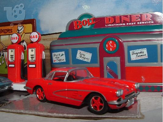 1958 Custom Corvette, Greenlight, Corvette Collection κουκλη